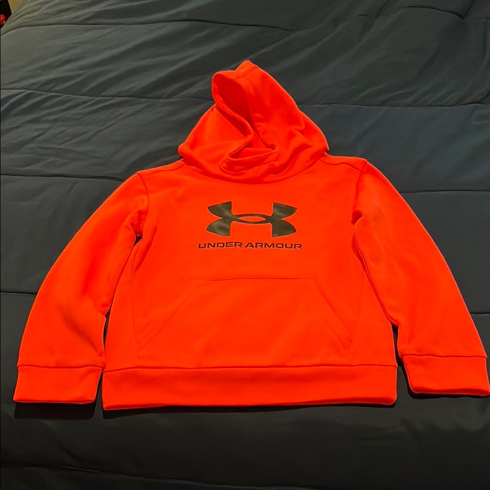 Under Armour Kids Orange Hoodie